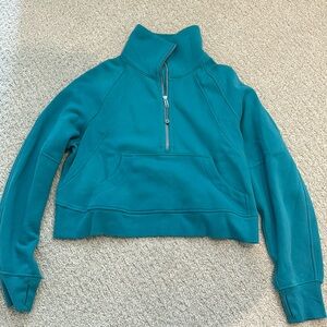 Lululemon Scuba Oversized Funnel Neck Half Zip